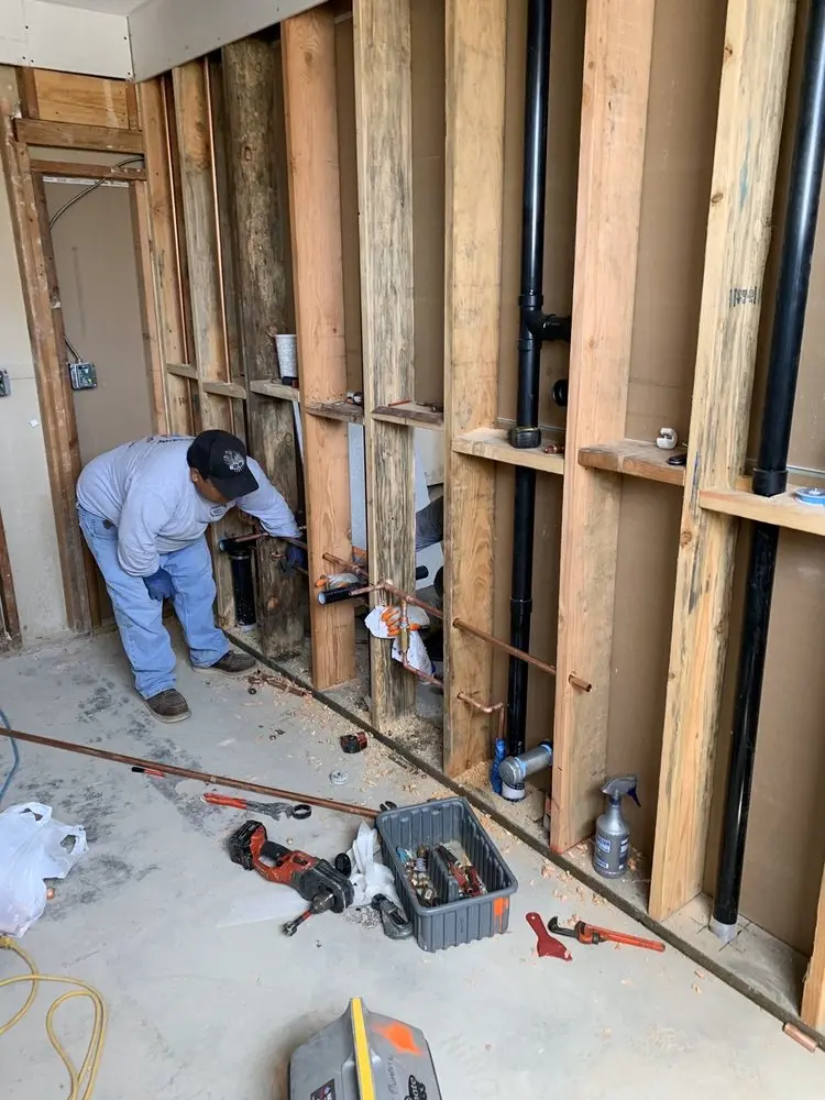 Commercial rough-in plumbing for Water Heater Replacement in Paines Hollow